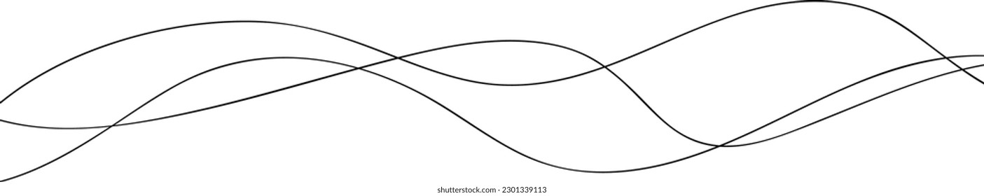 abstract thin line wavy pattern art.