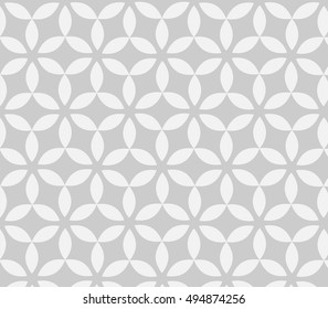 Abstract thin linear petal flower. Vector pattern