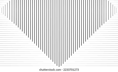 Abstract thin lines background. Minimal creative monochrome stripe texture for retro and graphic effects. Vector, 2023 - Powered by Shutterstock - Get 15% off with code: PIKWIZARD15