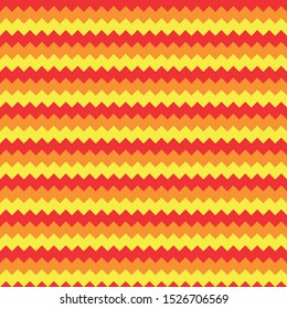 Abstract three color seamless background chevron pattern. Vector illustration.