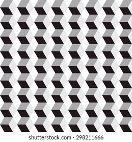 abstract three  dimensions cubic seamless