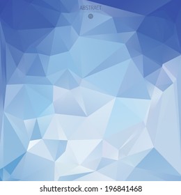 abstract three geometric blue winter background water frost abstract background scene digital modern site partnership blue luxurious refreshing beauty concept flag drop brochure futuristic collage gra