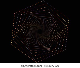 Resumen, fondo tridimensional para la hipnosis