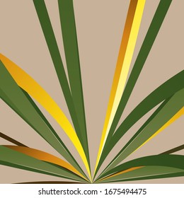 Abstract three-dimensional geometric background. twisted lines in motion. the drawing of the graphics parts