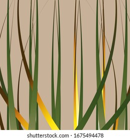 Fondo geométrico abstracto tridimensional. líneas retorcidas en movimiento. el dibujo de las piezas gráficas