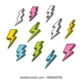 abstract thunder background