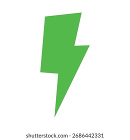 Abstract Thunderbolt Decoration Vector Template Illustration Design