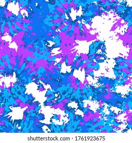 Abstract Tie Dye Shibori Camouflage Repeating Vector Pattern Marble Background