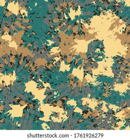 Abstract Tie Dye Shibori Camouflage Repeating Vector Pattern Marble Background