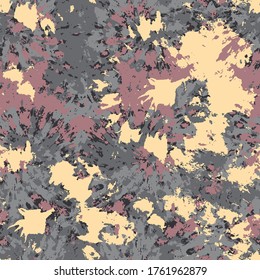 Abstract Tie Dye Shibori Camouflage Repeating Vector Pattern Marble Background