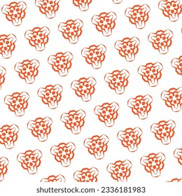 abstract tiger face pattern background