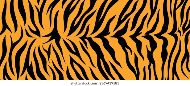 Abstract tiger skin pattern background. Abstract art background vector design with animal skin, leopard, cheetah, jaguar. Creative illustration for fabric, prints, cover, wrapping, textile, wallpaper.