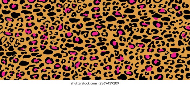 Abstrakter Tiger-Hautmuster-Hintergrund. Abstrakte Kunst Hintergrund Vektordesign mit Tierhaut, Leopard, Gepard, Jaguar. Kreative Illustration für Gewebe, Drucke, Deckel, Umhüllung, Textilien, Tapeten.