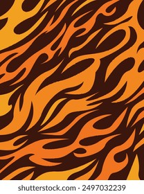 Abstract tiger skin pattern background