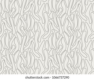 Abstract Tiger Skin Seamless Vector Pattern. Geometric fur texture. Repeating background.