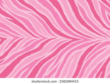 Abstract tiger stripes pattern design, vector illustration background. wildlife fur skin design illustration.