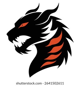 Abstract Tiger Tattoo – Vector Illustration