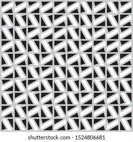 Abstract tile background. Noise structure with black and white tile on the floor or on the sidewalk. Vector image