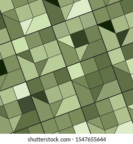 Abstract tile background. Noise structure with colored tiles. Vector image