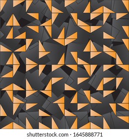 Abstract tile background. Noise structure with colored tiles. Vector image
