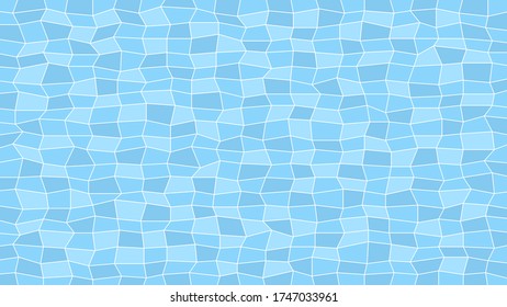 abstract tile light blue color for decoration and background, blue texture for decorative wall, modern geometric blue graphic, pattern mosaic tile for material, illustration geometric polygon surface