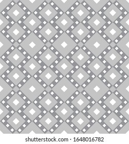 Abstract Tile ornament. Geometric square shape seamless pattern. Geometrical ornamental backgrop.