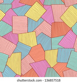 Abstract tile pattern