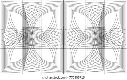 Abstract Tile Pattern