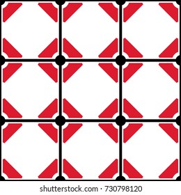 abstract tile seamless ornament