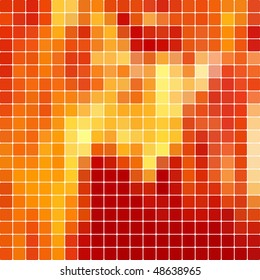 Abstract tiled background