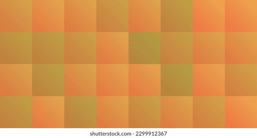 Abstract Tiled Surface Pattern, Squares Colored in Random Shades of Red and Brown and Green - Wide Scale Geometric Mosaic Texture - Generative Art, Vector Background Design