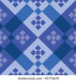 abstract tiles floorboard seamless pattern - illustration