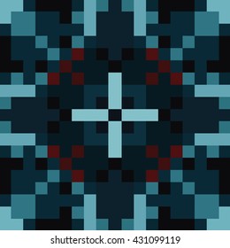 Abstract tiles seamless pattern. Cloth design, wallpaper.