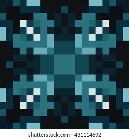 Abstract tiles seamless pattern. Cloth design, wallpaper.