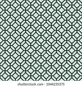 Abstract Tiles Seamless Vector Pattern. Geometric texture. Repeating background.