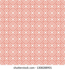 Abstract tiles seamless vector pattern. Geometric texture