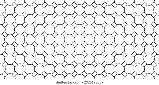 Abstract tiles texture design. Mix rounded floor tiles joint pavement. Creative digital backdrop resource.