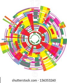 Abstract time theme
