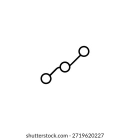 Abstract Timeline Icon – Minimal Connected Points Outline Vector
Clean vector icon showing abstract connected points in a timeline format. Designed with minimal outline, thin 2.4px stroke, rounded corners, and white background. Suitable for planning, workflow, and business themes.
