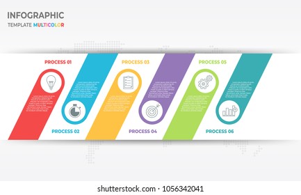 Abstract timeline infographic template, Vector EPS10