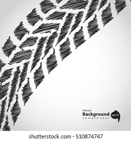 abstract tire background  sketch design