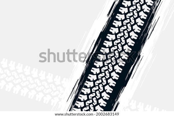 Abstract tire print marks
background