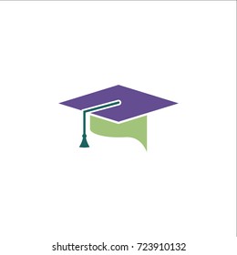 abstract toga hat vector illustration