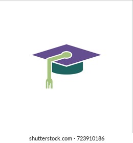 abstract toga hat vector illustration