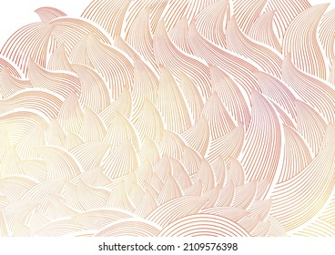 abstract tongues of fire watercolor texture isolated vector background