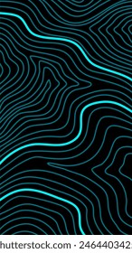 abstract topographic contour line background. Abstract wavy line wallpaper. abstract wallpaper. aesthetic wavy lines background. Contour background.