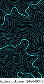 fondo de línea de contorno topográfico abstracto. Fondo de pantalla de líneas onduladas Abstractas. fondo de pantalla abstracto. fondo de líneas onduladas estéticas. Fondo de contorno.