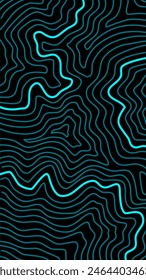 abstract topographic contour line background. Abstract wavy line wallpaper. abstract wallpaper. aesthetic wavy lines background. Contour background.