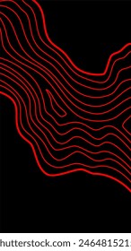 abstract topographic contour line background. Abstract wavy line wallpaper. abstract wallpaper. aesthetic wavy lines background. Contour background.