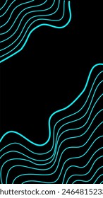 abstract topographic contour line background. Abstract wavy line wallpaper. abstract wallpaper. aesthetic wavy lines background. Contour background.
